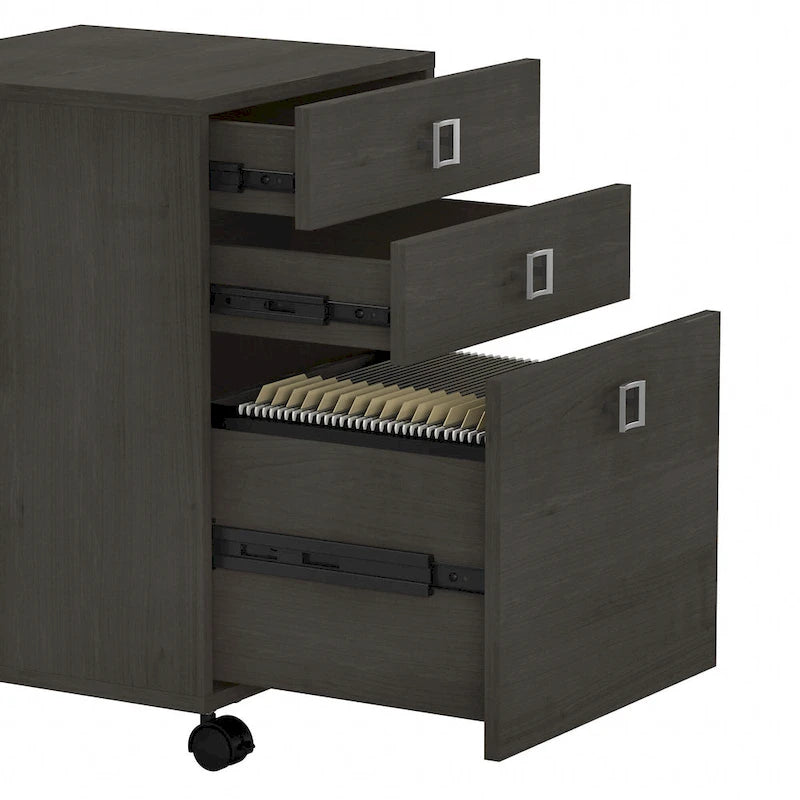 Bureau d'angle en L de 183 cm de large avec tiroirs, grand bureau d'angle pour bureau à domicile