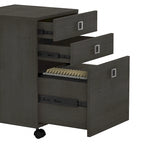 Bureau d'angle en L de 183 cm de large avec tiroirs, grand bureau d'angle pour bureau à domicile