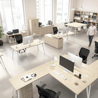 Meuble de rangement bas avec portes et étagères réglables, Idéal pour bureau ou salon moderne
