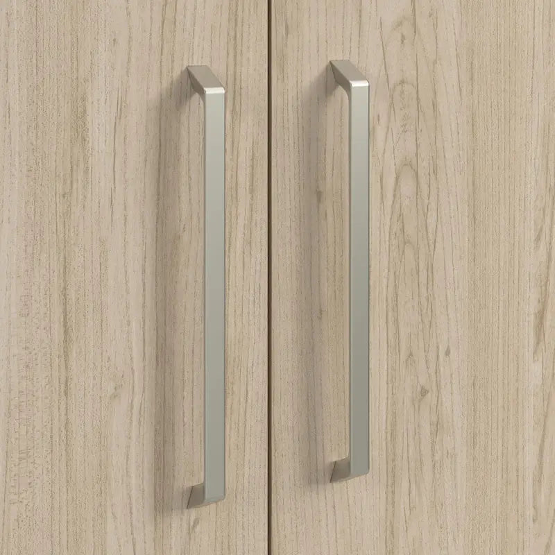 Meuble de rangement bas avec portes et étagères réglables, Idéal pour bureau ou salon moderne