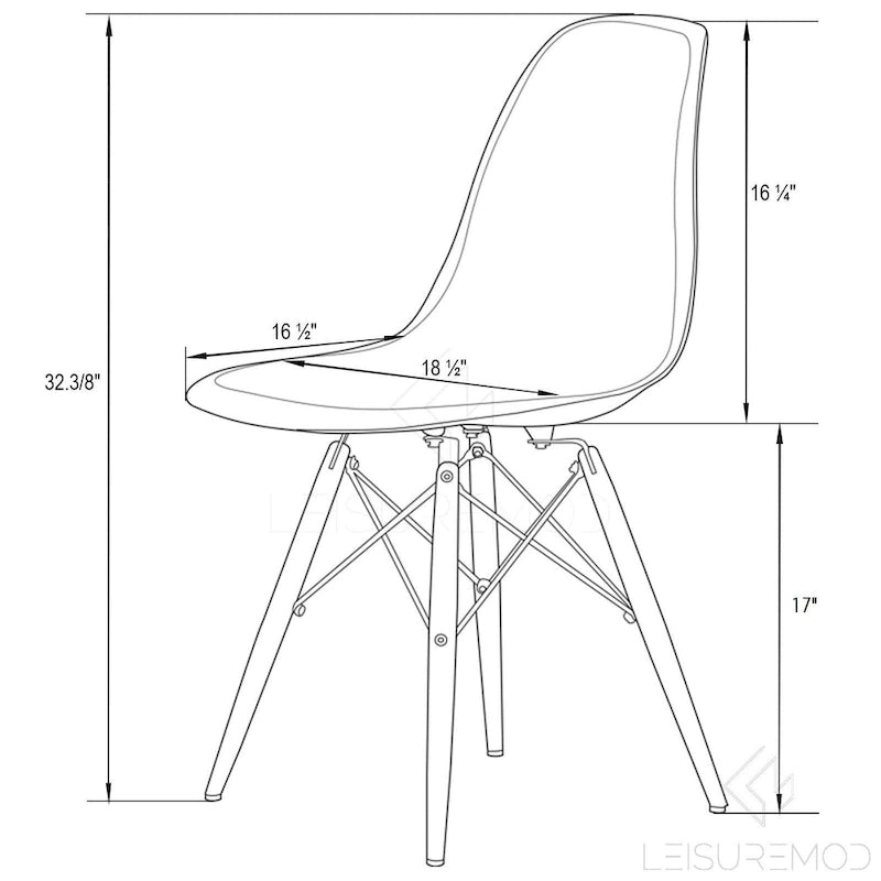 Chaise d'appoint de banquet Dover Acrylic Accent Chaise de salle à manger avec pieds Eiffel pour la maison, le bureau, le salon et la cuisine, intérieur/extérieur
