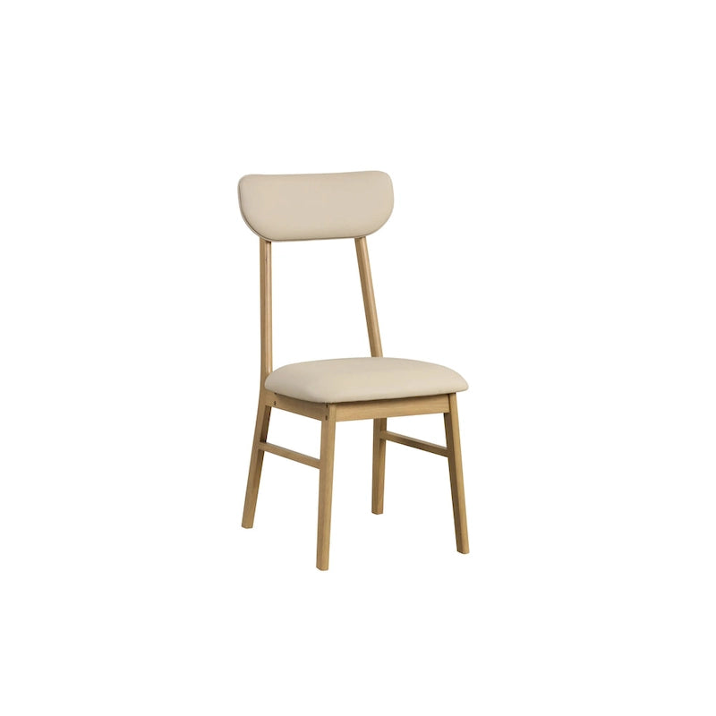 Ensemble de salle à manger rectangulaire 6 pièces avec 4 chaises de salle à manger rembourrées et un banc - Ensemble de table de salle à manger moderne et décontracté pour la cuisine