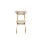 Ensemble de salle à manger rectangulaire 6 pièces avec 4 chaises de salle à manger rembourrées et un banc - Ensemble de table de salle à manger moderne et décontracté pour la cuisine