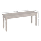 Ensemble de salle à manger Burntwood 5 pièces, table ronde avec 4 chaises rembourrées, style rustique
