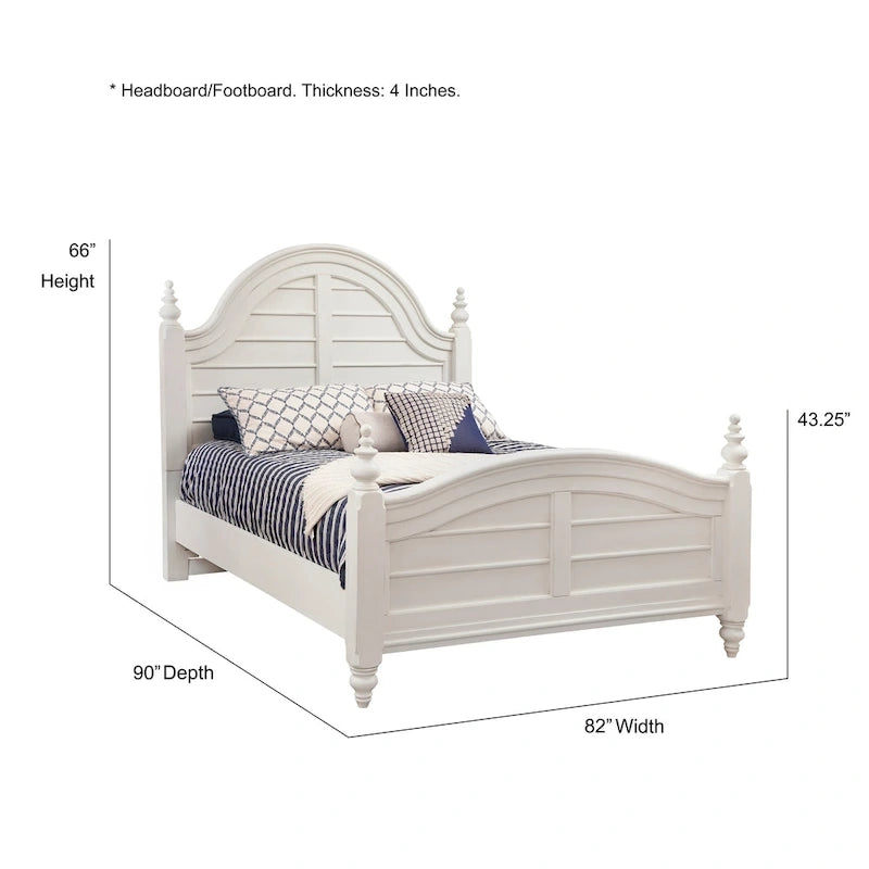 Lit capitonné Dove Blanc, Meubles de chambre classiques aux lignes épurées