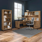 Retour de bureau 3 positions réglable en hauteur assis-debout de 42 po de largeur, ergonomique pour bureau à domicile