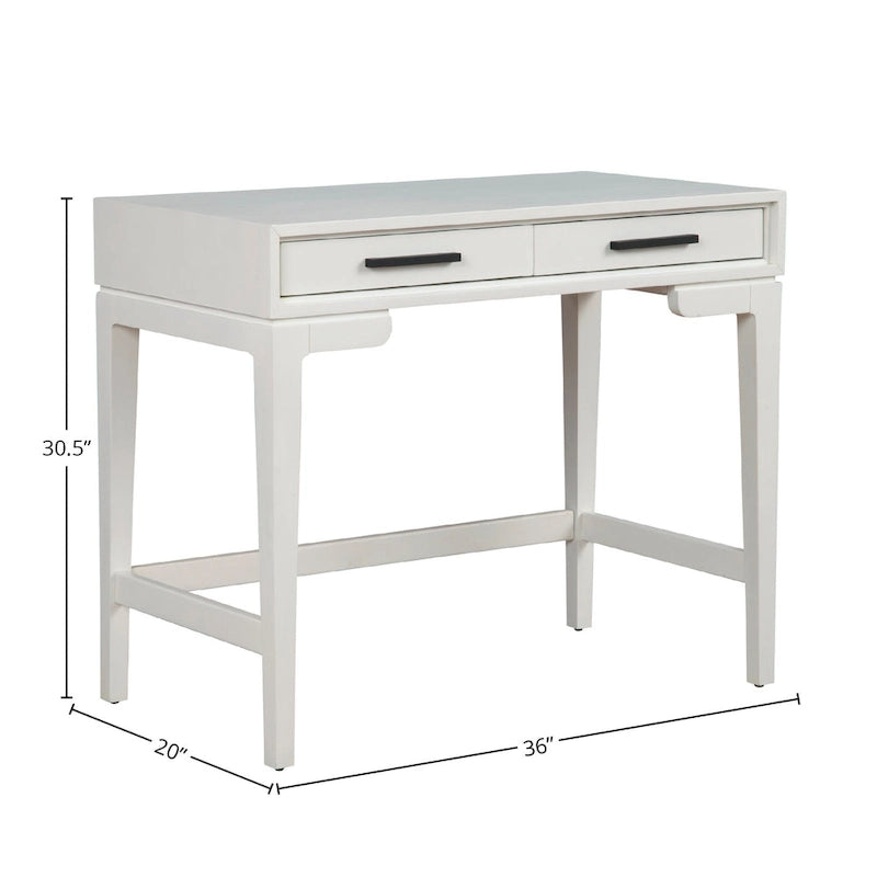 Petit bureau compact pour bureau à domicile, table d'étude minimaliste en bois
