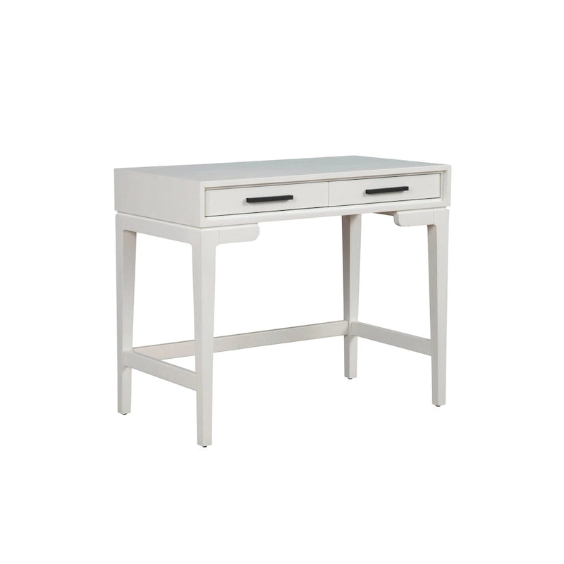 Petit bureau compact pour bureau à domicile, table d'étude minimaliste en bois