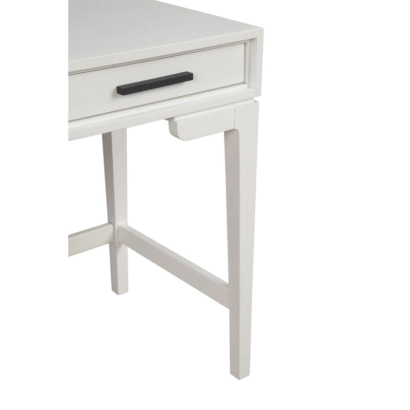 Petit bureau compact pour bureau à domicile, table d'étude minimaliste en bois