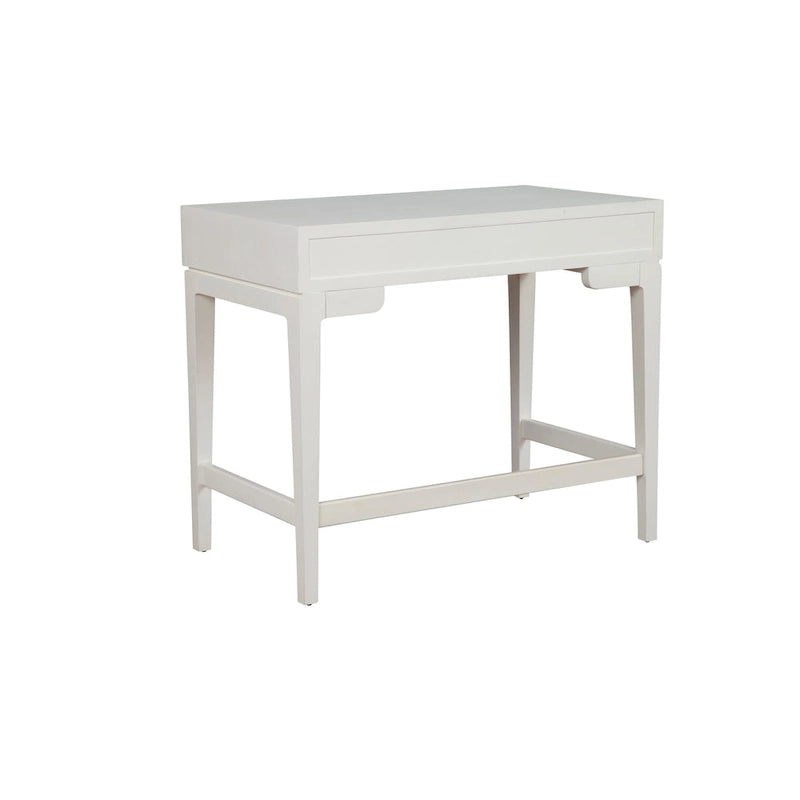 Petit bureau compact pour bureau à domicile, table d'étude minimaliste en bois