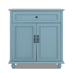 Buffet bahut de rangement pour cuisine avec tiroirs et portes, table console