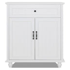 Buffet bahut de rangement pour cuisine avec tiroirs et portes, table console