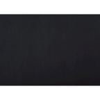 Lit plateforme capitonné en similicuir noir avec LED et éclairage d'ambiance
