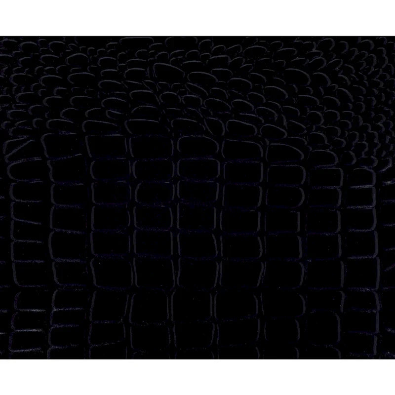 Lit plateforme capitonné en similicuir noir avec LED et éclairage d'ambiance