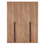 Lot de 2 armoires autoportantes, penderie de chambre moderne en bois