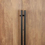 Lot de 2 armoires autoportantes, penderie de chambre moderne en bois