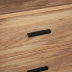 Lot de 2 armoires autoportantes, penderie de chambre moderne en bois