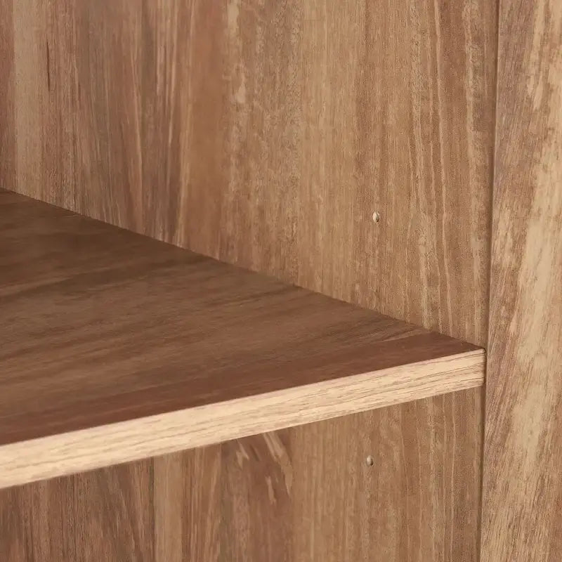 Lot de 2 armoires autoportantes, penderie de chambre moderne en bois