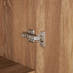 Lot de 2 armoires autoportantes, penderie de chambre moderne en bois