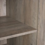 Lot de 2 armoires autoportantes, penderie de chambre moderne en bois
