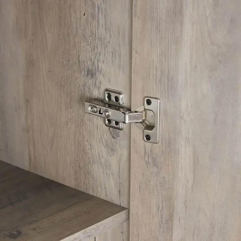 Lot de 2 armoires autoportantes, penderie de chambre moderne en bois