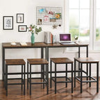 Table de bar étroite et longue