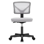 Chaise de bureau en similicuir confortable, chaise de bureau à domicile avec accoudoirs et pivot réglable
