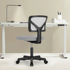 Chaise de bureau en similicuir confortable, chaise de bureau à domicile avec accoudoirs et pivot réglable