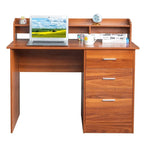 43.31 3 tiroirs bureau d'ordinateur en bois avec armoire de classement