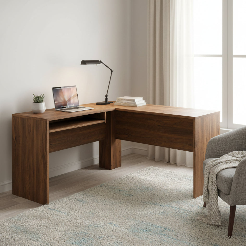 Bureau d'angle en bois Venture