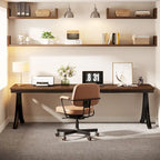 Bureau d'ordinateur de 78" pour bureau à domicile, table d'écriture rectangulaire pour salle d'étude