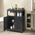 Armoire de rangement de salle de bain - 30,5P x 59,7L x 80H cm