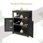 Armoire de rangement de salle de bain - 30,5P x 59,7L x 80H cm