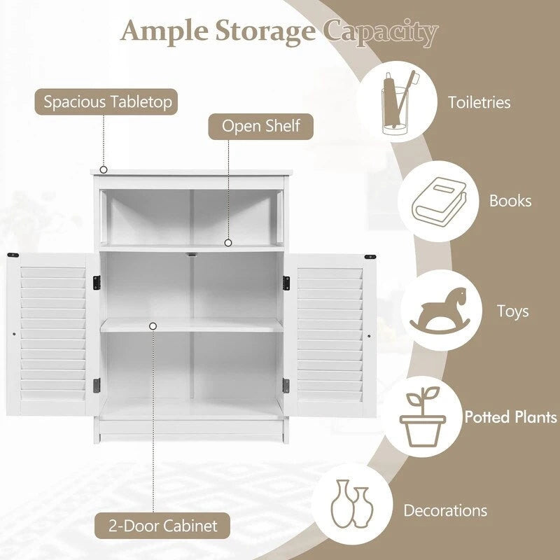 Armoire de rangement de salle de bain - 30,5P x 59,7L x 80H cm