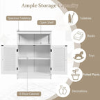 Armoire de rangement de salle de bain - 30,5P x 59,7L x 80H cm