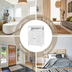 Armoire de rangement de salle de bain - 30,5P x 59,7L x 80H cm