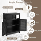 Armoire de rangement de salle de bain - 30,5P x 59,7L x 80H cm