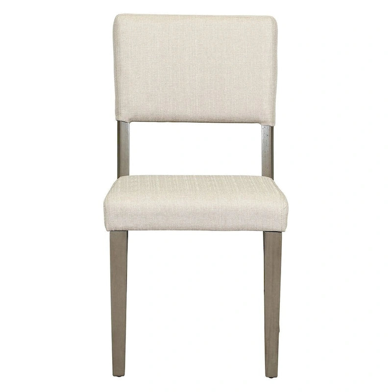 Ensemble table de salle à manger ronde rétro 5 pièces pour 4 personnes avec 4 chaises rembourrées