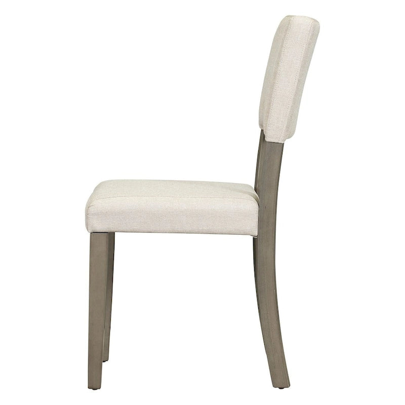 Ensemble table de salle à manger ronde rétro 5 pièces pour 4 personnes avec 4 chaises rembourrées