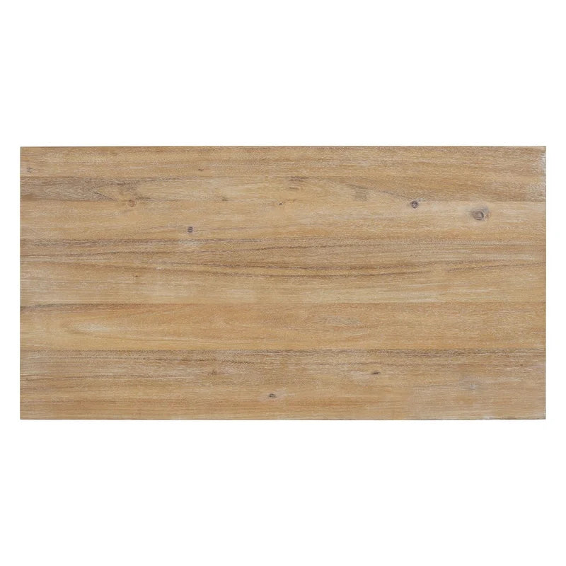 Ensemble de salle à manger 5 pièces à hauteur de comptoir, table et 4 chaises classiques et élégantes en bois naturel.